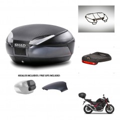 SHAD Trunk SH48 backrest cover + mounting bracket accessories 49 L KIT-443236