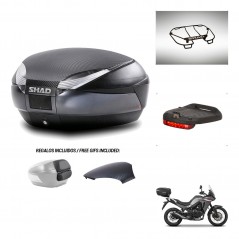 SHAD Trunk SH48 backrest cover + mounting bracket accessories 49 L KIT-443244