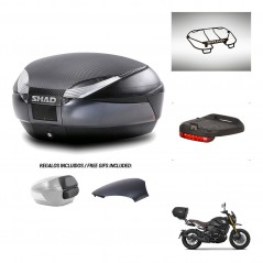 SHAD Trunk SH48 backrest cover + mounting bracket accessories 49 L KIT-443252