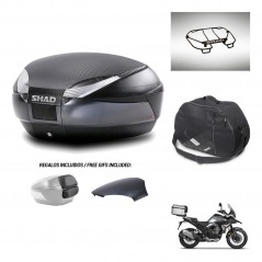 SHAD Trunk SH48 backrest cover + mounting bracket accessories 49 L KIT-443261