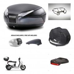 SHAD Trunk SH48 backrest cover + mounting bracket accessories 49 L KIT-443270