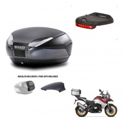 SHAD Trunk SH48 backrest cover + mounting bracket brake light 49 L KIT-443272