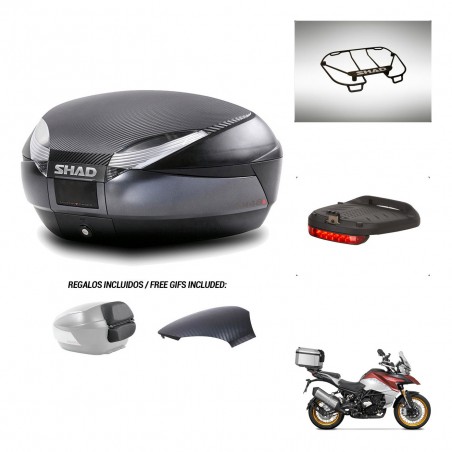 SHAD Trunk SH48 backrest cover + mounting bracket accessories 49 L KIT-443276