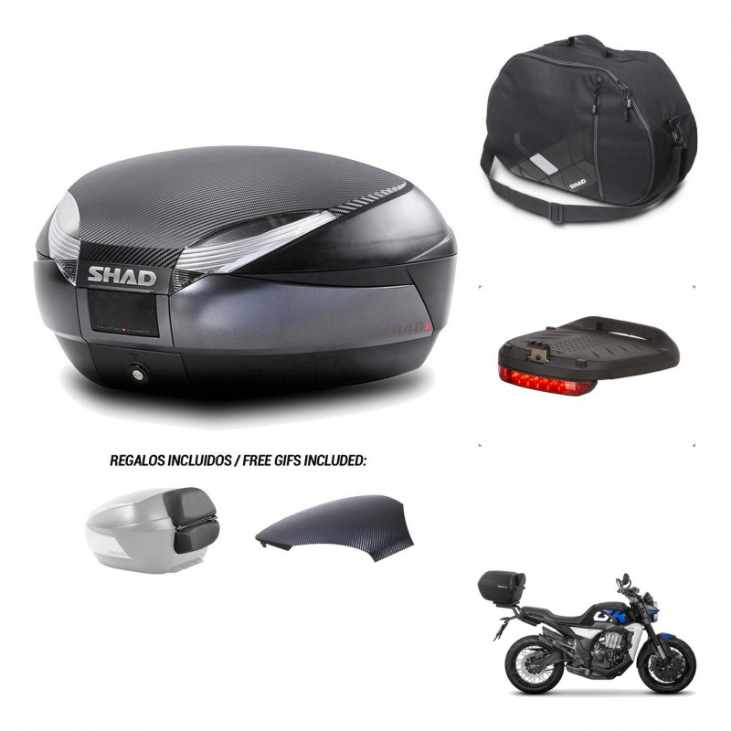 SHAD Trunk SH48 backrest cover + mounting bracket accessories 49 L KIT-443298