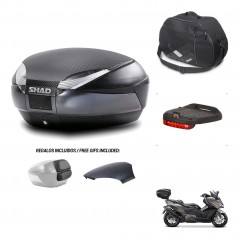 SHAD Trunk SH48 backrest cover + mounting bracket accessories 49 L KIT-443338