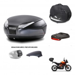 SHAD Trunk SH48 backrest cover + mounting bracket accessories 49 L KIT-443346