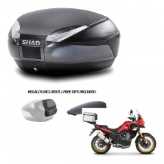 SHAD Baul SH48 tapa respaldo + soporte montaje 49 L KIT-443351