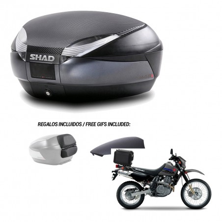 SHAD Trunk SH48 backrest cover + mounting bracket 49 L KIT-443359