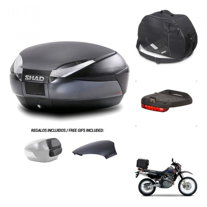 SHAD Trunk SH48 backrest cover + mounting bracket accessories 49 L KIT-443362
