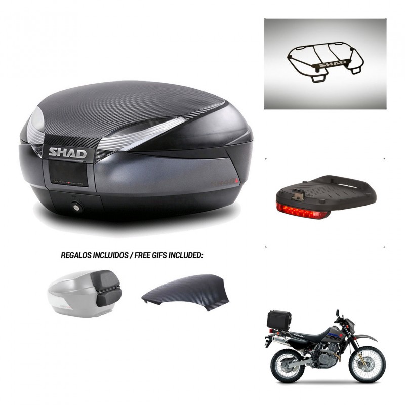SHAD Trunk SH48 backrest cover + mounting bracket accessories 49 L KIT-443364