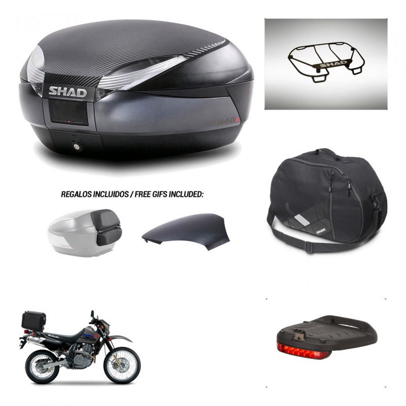 SHAD Trunk SH48 backrest cover + mounting bracket accessories 49 L KIT-443366