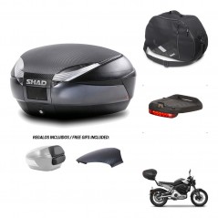 SHAD Trunk SH48 backrest cover + mounting bracket accessories 49 L KIT-443370