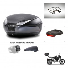 SHAD Trunk SH48 backrest cover + mounting bracket accessories 49 L KIT-443372