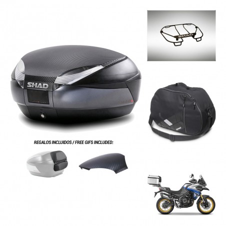 SHAD Trunk SH48 backrest cover + mounting bracket accessories 49 L KIT-443381