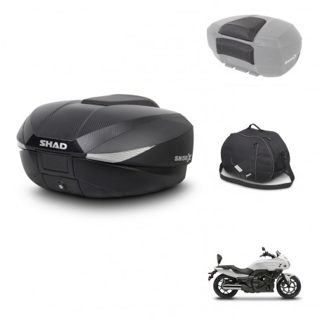 SHAD SH58 trunk + mounting bracket accessories KIT-443397