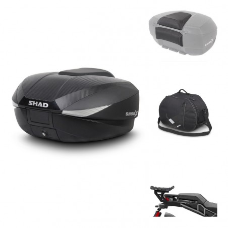 SHAD Baul SH58 + soporte montaje accesorios KIT-443413
