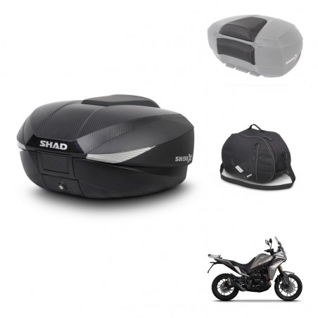 SHAD Baul SH58 + soporte montaje accesorios KIT-443421