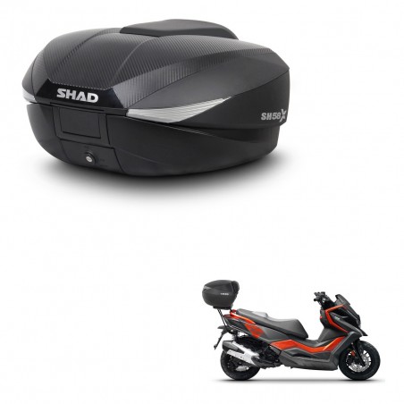 SHAD Baul SH58 + soporte montaje KIT-443431