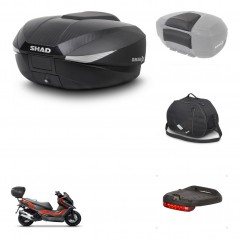 SHAD Baul SH58 + soporte montaje accesorios KIT-443438