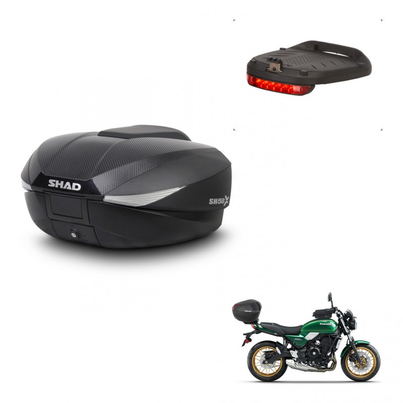 SHAD Baul SH58 + soporte montaje luz de freno KIT-443440