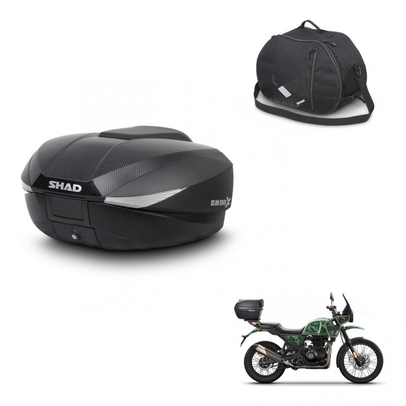 SHAD Baul SH58 + soporte montaje bolsa interna KIT-443449