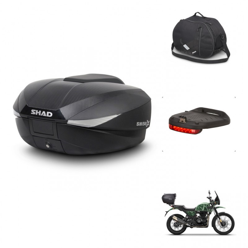 SHAD Baul SH58 + soporte montaje accesorios KIT-443450
