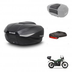 SHAD Baul SH58 + soporte montaje accesorios KIT-443452
