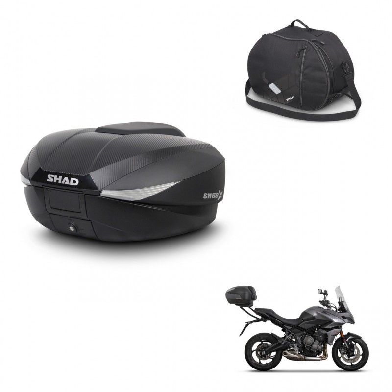 SHAD SH58 trunk + mounting bracket internal bag KIT-443465