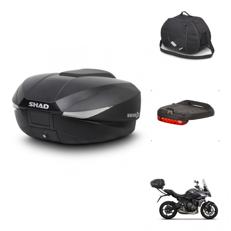 SHAD Baul SH58 + soporte montaje accesorios KIT-443466