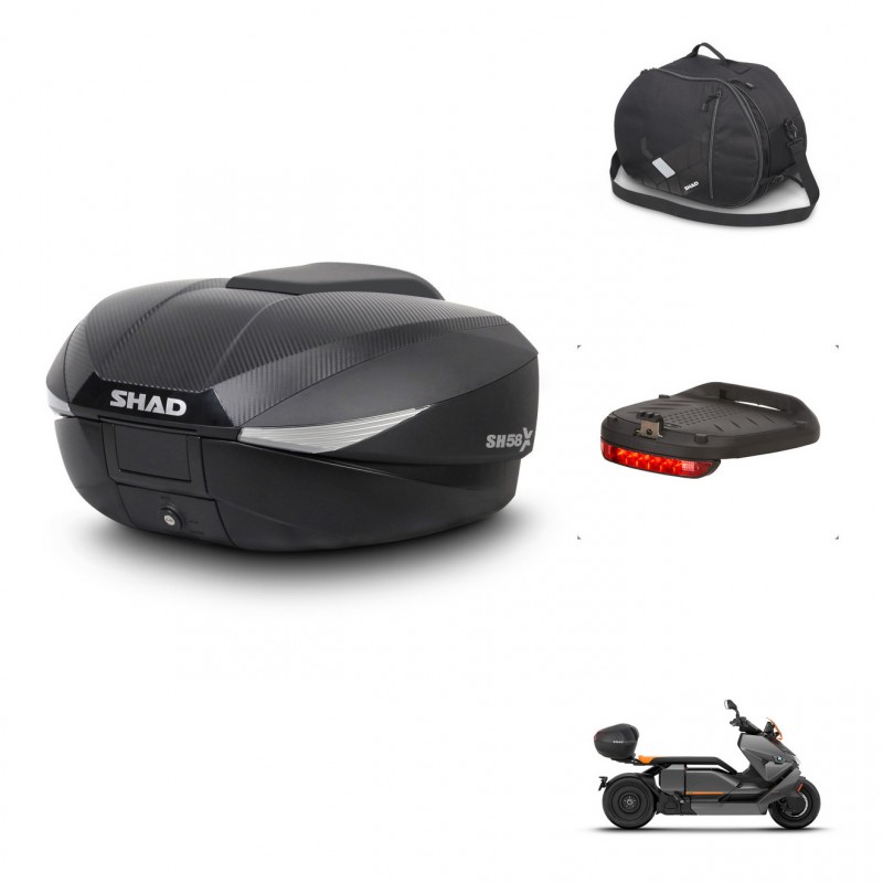 SHAD Baul SH58 + soporte montaje accesorios KIT-443490
