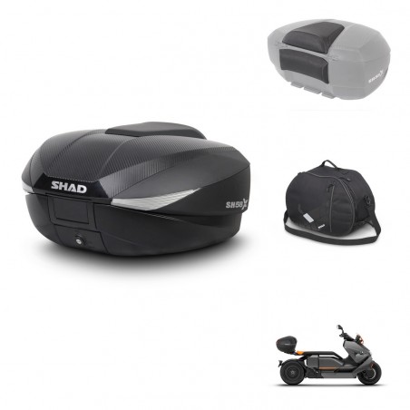 SHAD Baul SH58 + soporte montaje accesorios KIT-443493