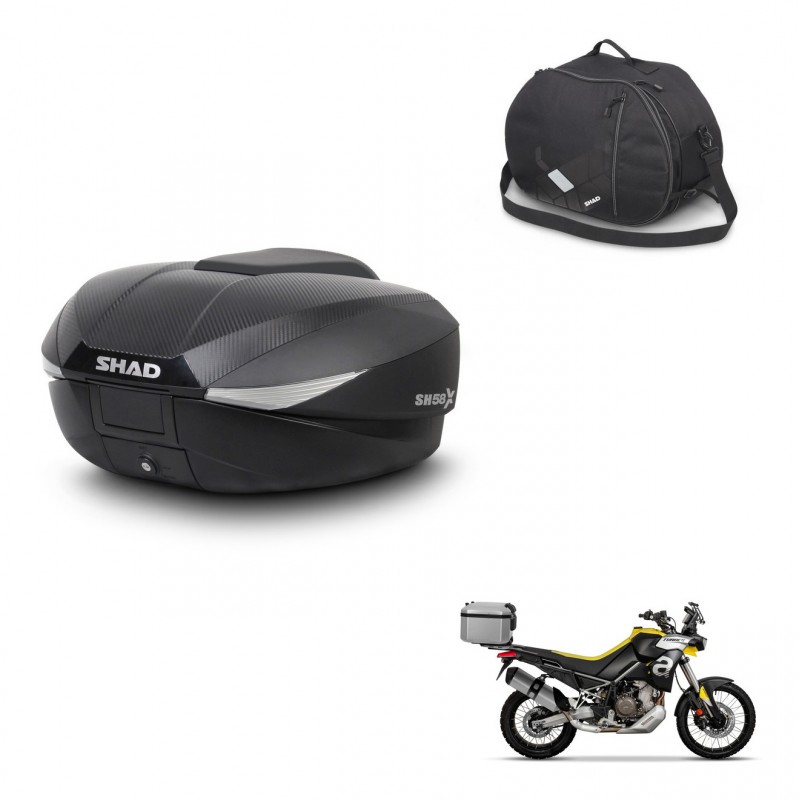 SHAD SH58 trunk + mounting bracket internal bag KIT-443513