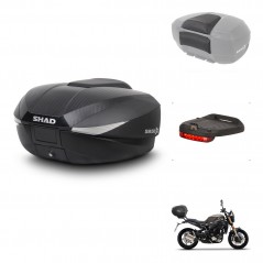 SHAD Baul SH58 + soporte montaje accesorios KIT-443524