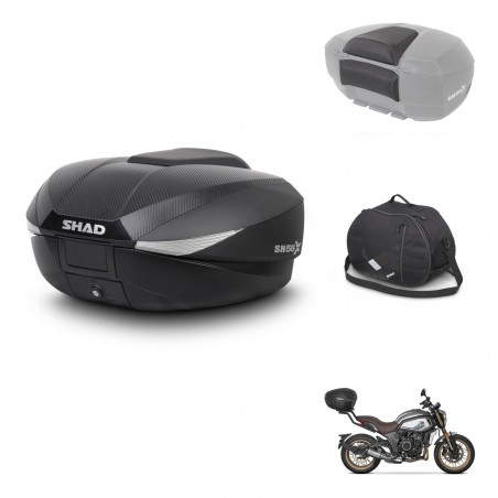 SHAD Baul SH58 + soporte montaje accesorios KIT-443533