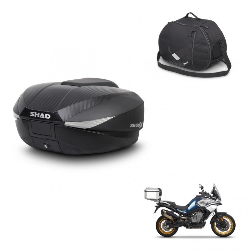 SHAD Baul SH58 + soporte montaje bolsa interna KIT-443537