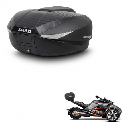 SHAD Baul SH58 + soporte montaje KIT-443543