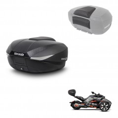 SHAD Trunk SH58 + mounting bracket backrest KIT-443547