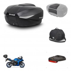 SHAD Baul SH58 + soporte montaje accesorios KIT-443582