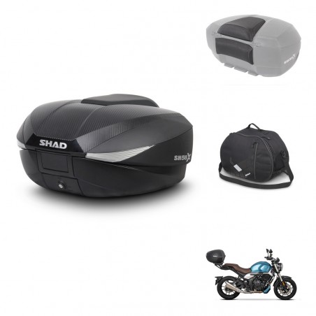 SHAD Baul SH58 + soporte montaje accesorios KIT-443589