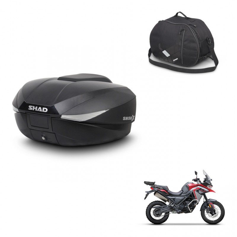 SHAD Baul SH58 + soporte montaje bolsa interna KIT-443593
