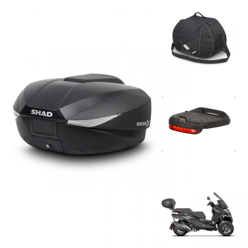 SHAD Baul SH58 + soporte montaje accesorios KIT-443602