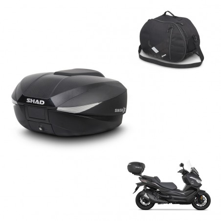SHAD Baul SH58 + soporte montaje bolsa interna KIT-443609