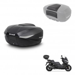 SHAD Trunk SH58 + mounting bracket backrest KIT-443611