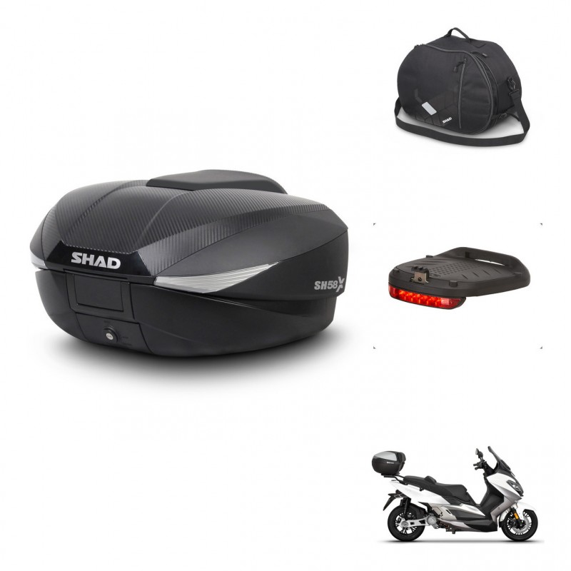 SHAD SH58 trunk + mounting bracket accessories KIT-443618