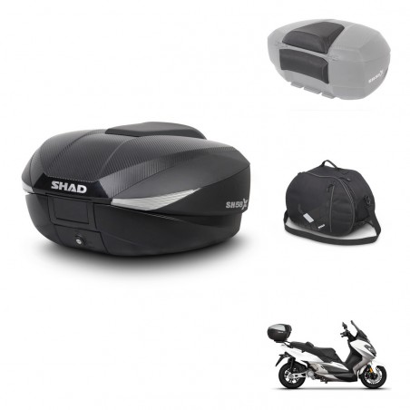 SHAD Baul SH58 + soporte montaje accesorios KIT-443621