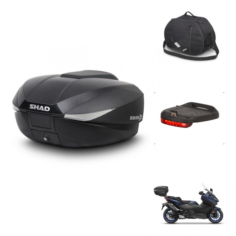 SHAD Baul SH58 + soporte montaje accesorios KIT-443626