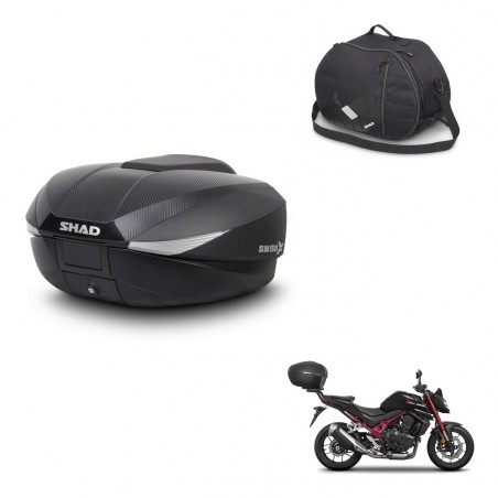 SHAD Baul SH58 + soporte montaje bolsa interna KIT-443649