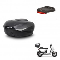 SHAD Baul SH58 + soporte montaje luz de freno KIT-443680