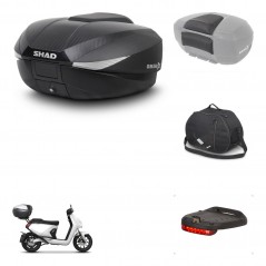 SHAD Baul SH58 + soporte montaje accesorios KIT-443686