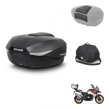 SHAD Baul SH58 + soporte montaje accesorios KIT-443693